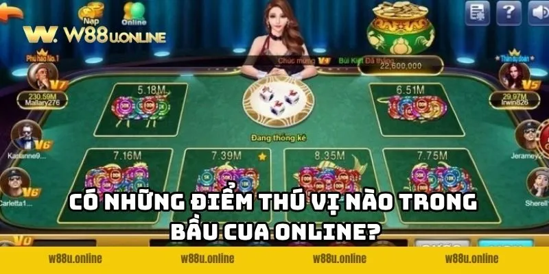 co nhung diem thu vi nao trong bau cua online w88 Có những điểm thú vị nào trong Bầu Cua online W88?