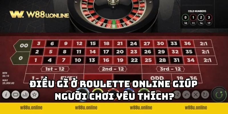 dieu gi o roulette online w88 giup nguoi choi yeu thich Điều gì ở Roulette Online W88 giúp người chơi yêu thích?