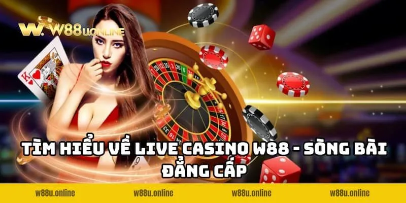gioi thieu live casino w88 Giới thiệu Live Casino W88 - Sòng bài trực tuyến đẳng cấp