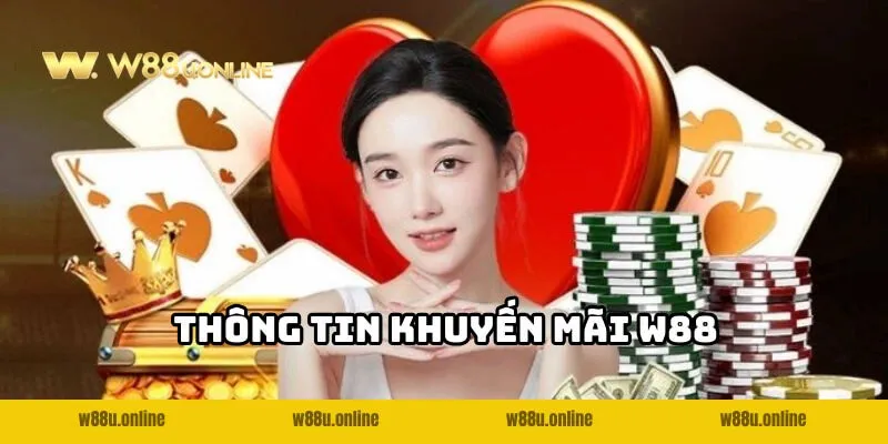 thong tin khuyen mai w88 Thông tin khuyến mãi W88